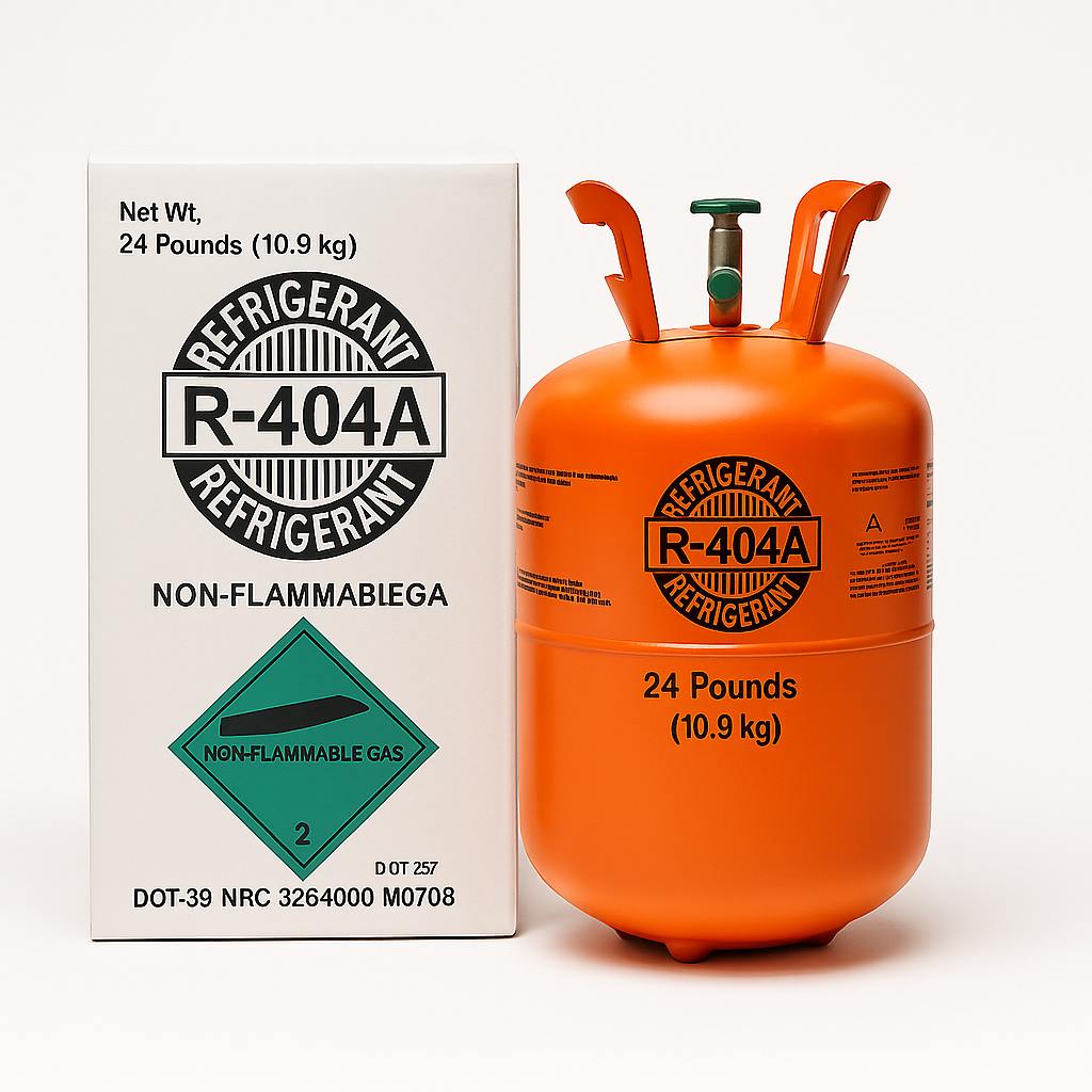 R-404A Refrigerant – 24 LB DOT Cylinder